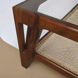 CANE COFFEE TABLE