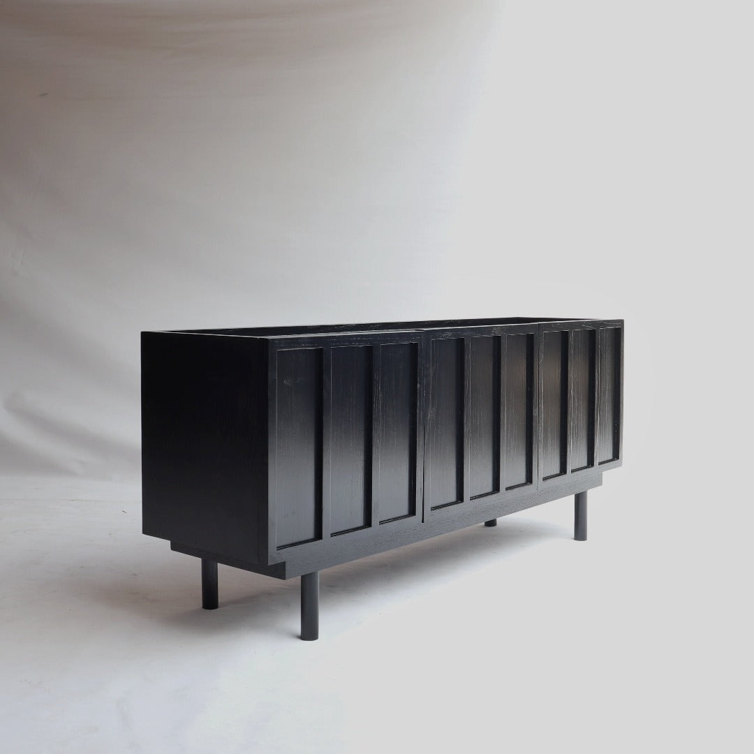 Clean lines and straightforward design define the Line Console, offering a bold and updated aesthetic for your space.