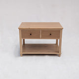 BLEACHED OAK NIGHTSTANDS